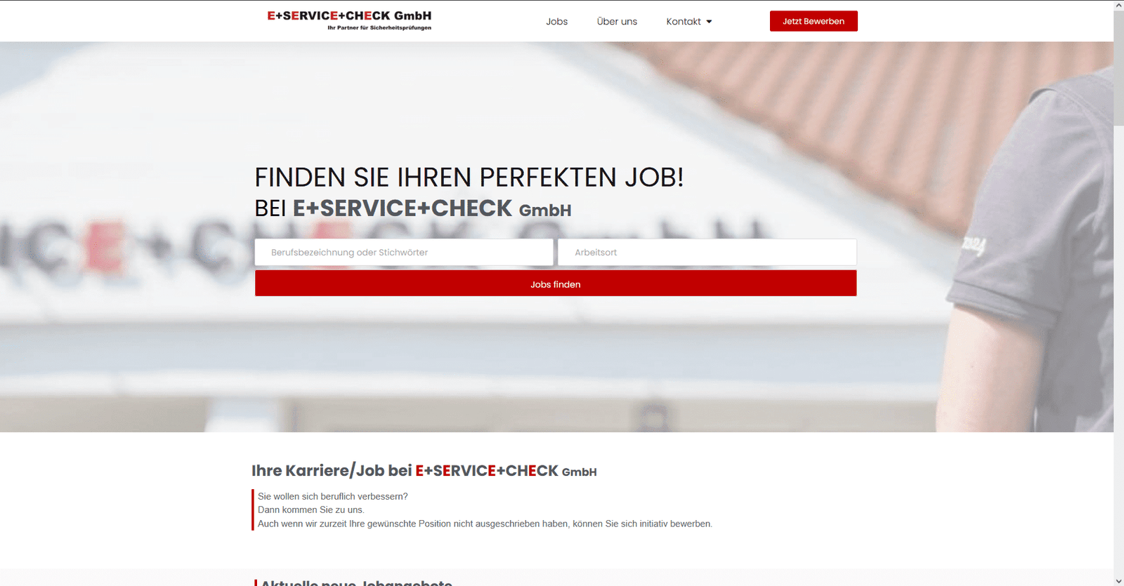Erstellung Jobportal